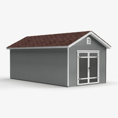 Timeless Wood Storage Shed: Durable Storage Solution