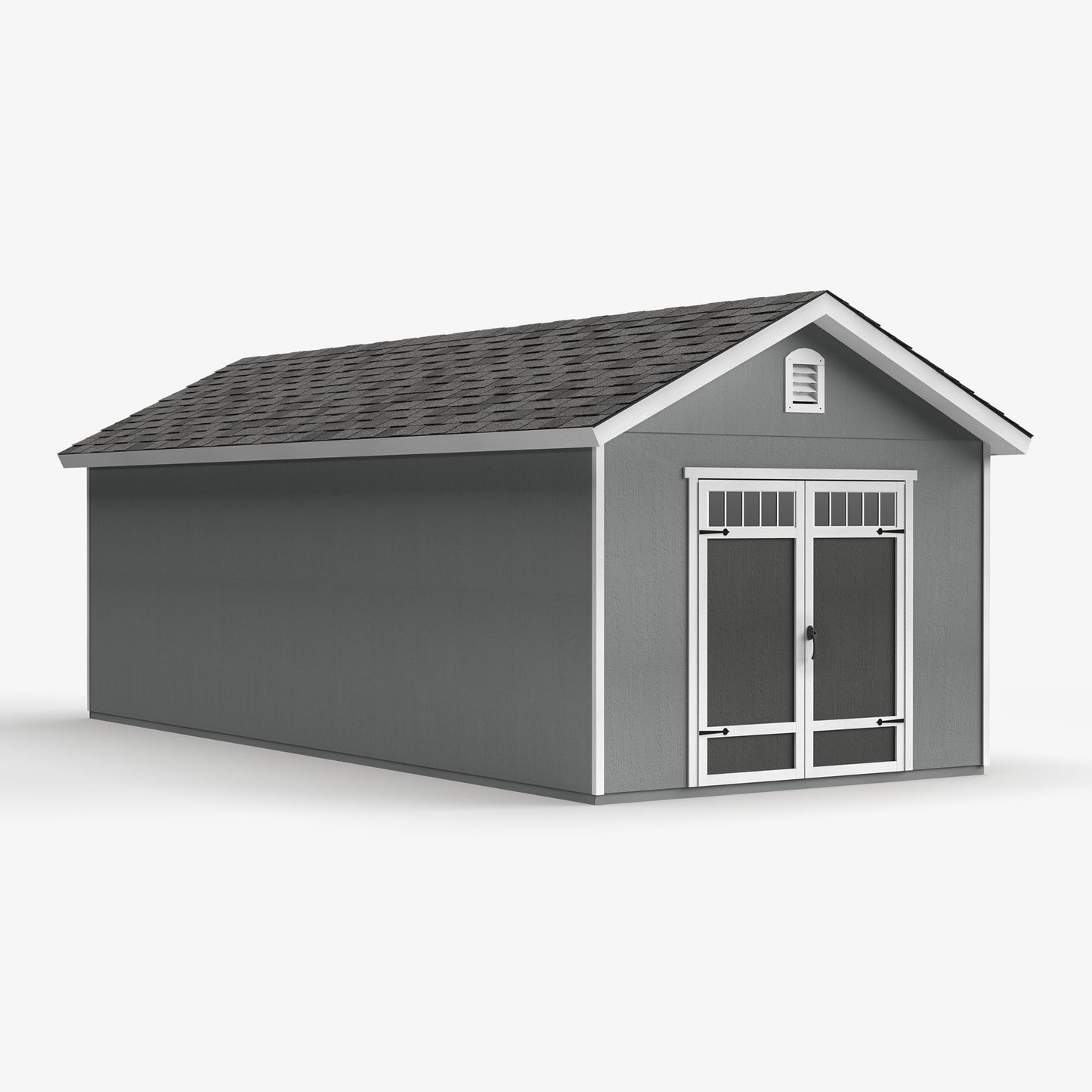 Timeless Wood Storage Shed: Durable Storage Solution