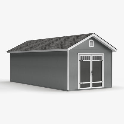 Timeless Wood Storage Shed: Durable Storage Solution