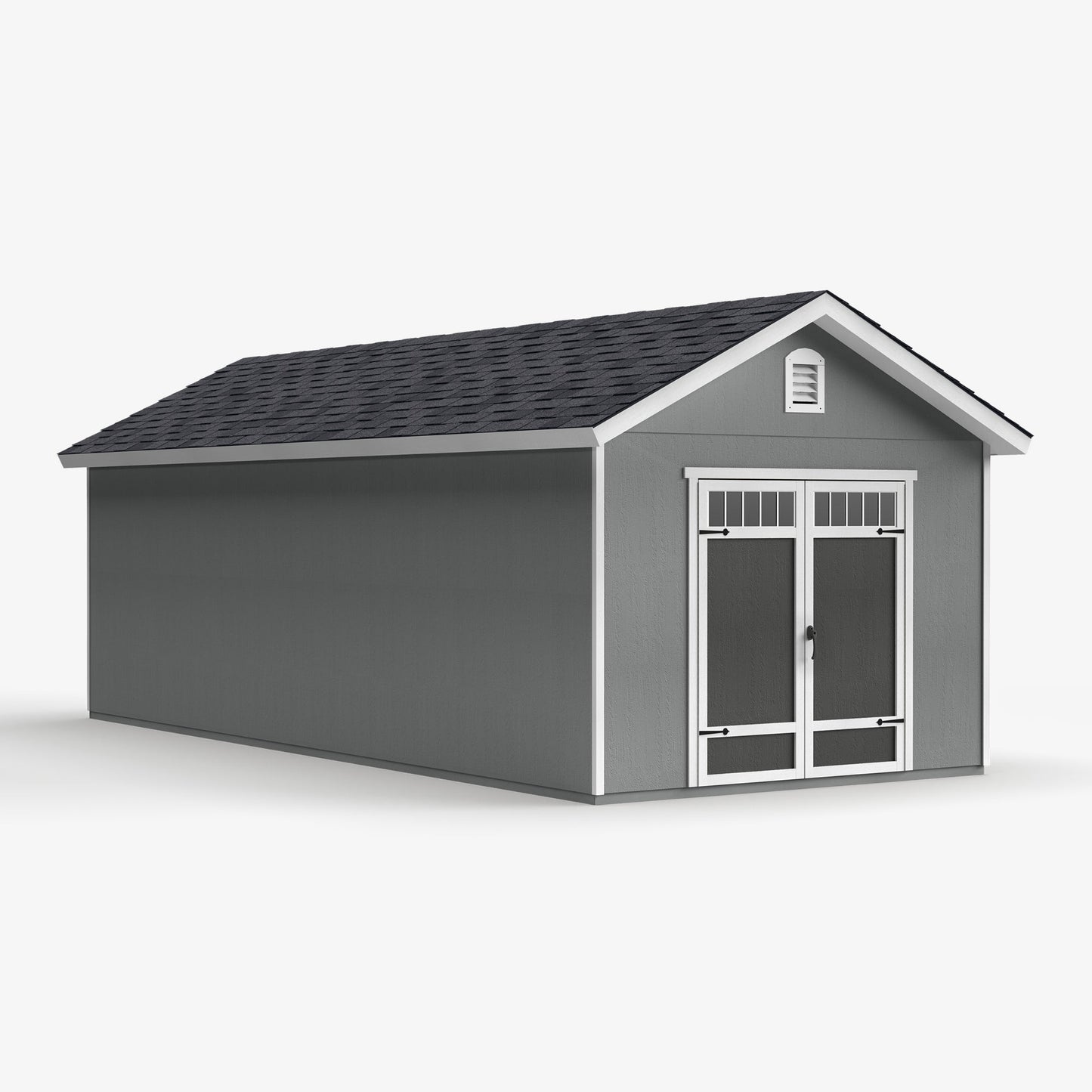 Timeless Wood Storage Shed: Durable Storage Solution