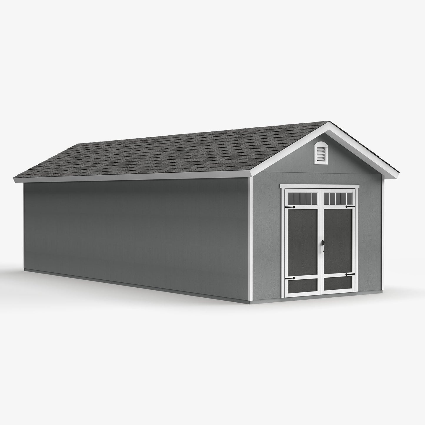 Timeless Wood Storage Shed: Durable Storage Solution