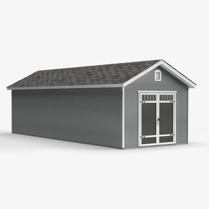Timeless Wood Storage Shed: Durable Storage Solution