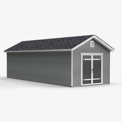 Timeless Wood Storage Shed: Durable Storage Solution