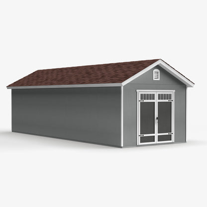 Timeless Wood Storage Shed: Durable Storage Solution