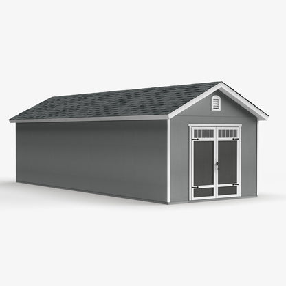 Timeless Wood Storage Shed: Durable Storage Solution