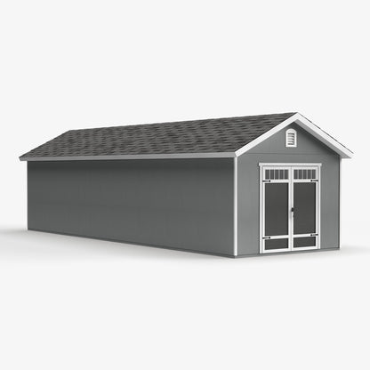 Timeless Wood Storage Shed: Durable Storage Solution