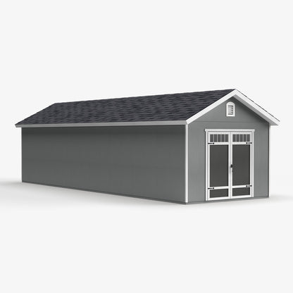 Timeless Wood Storage Shed: Durable Storage Solution