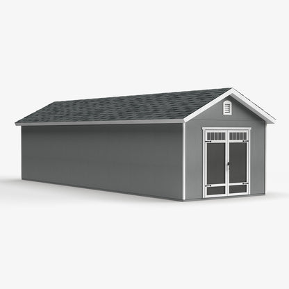 Timeless Wood Storage Shed: Durable Storage Solution