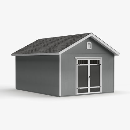 Timeless Wood Storage Shed: Durable Storage Solution