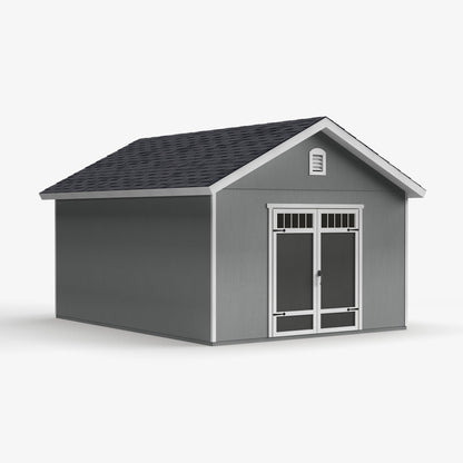 Timeless Wood Storage Shed: Durable Storage Solution