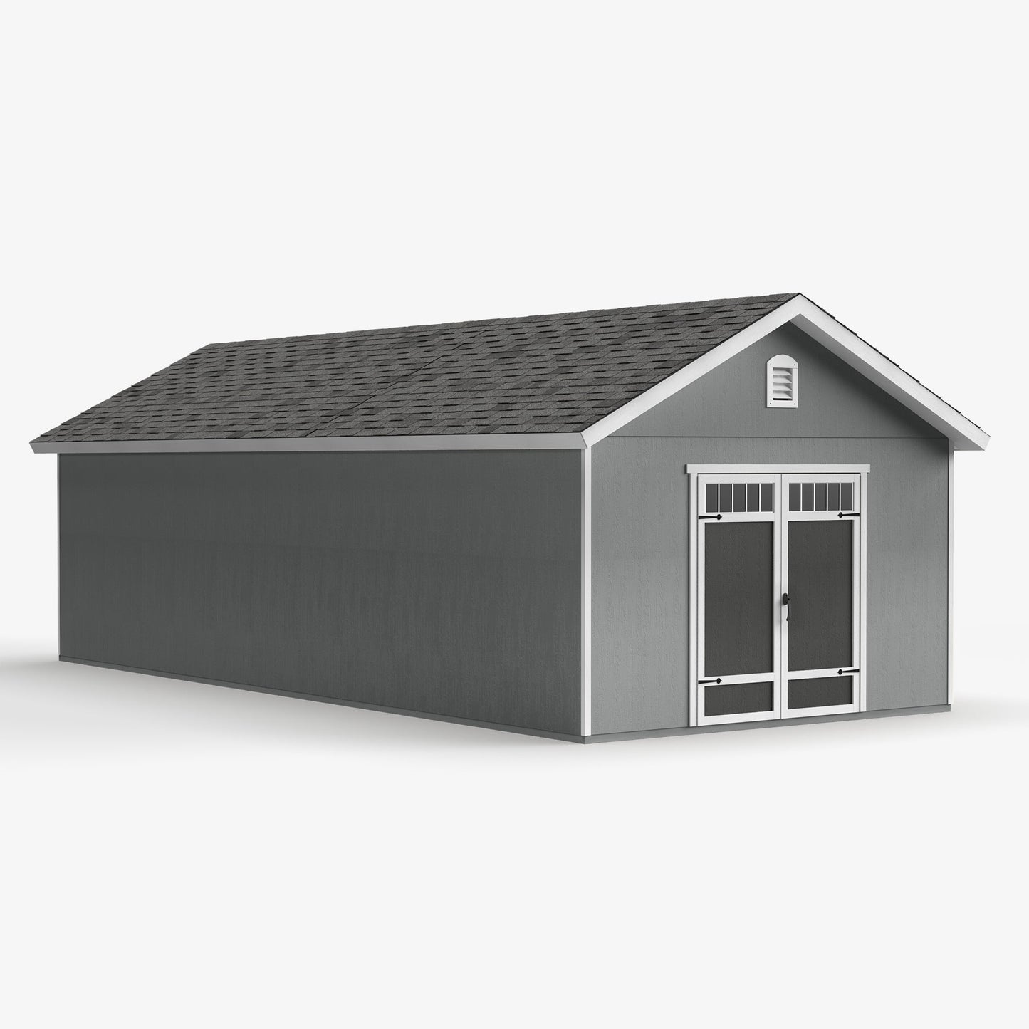 Timeless Wood Storage Shed: Durable Storage Solution