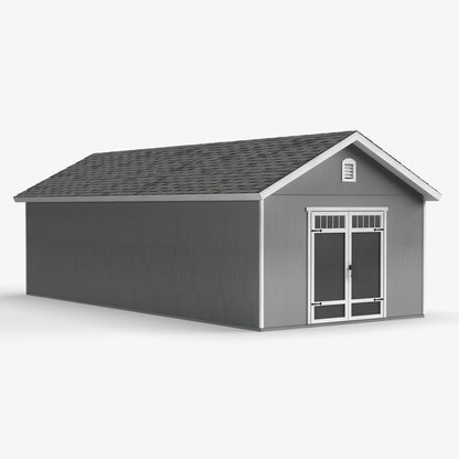 Timeless Wood Storage Shed: Durable Storage Solution