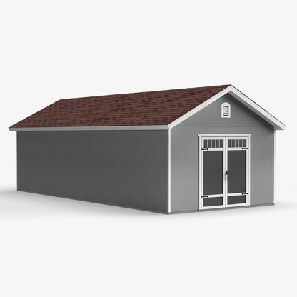 Timeless Wood Storage Shed: Durable Storage Solution