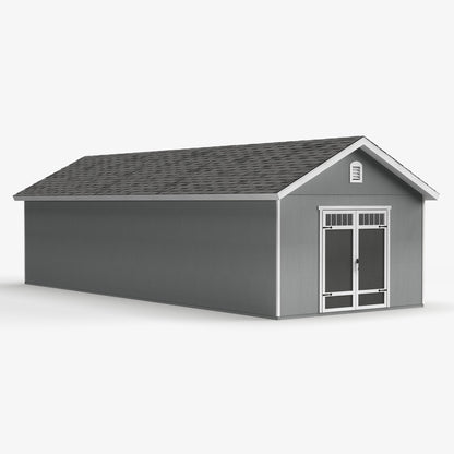 Timeless Wood Storage Shed: Durable Storage Solution