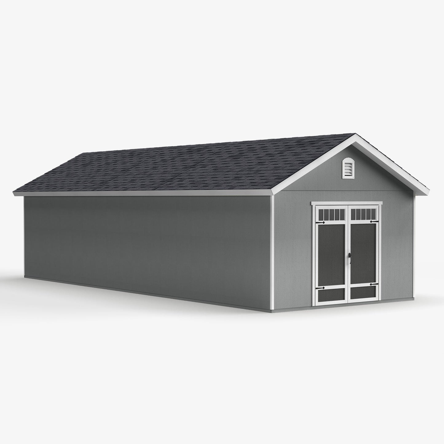 Timeless Wood Storage Shed: Durable Storage Solution