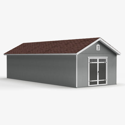 Timeless Wood Storage Shed: Durable Storage Solution