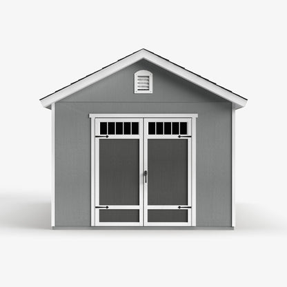 Timeless Wood Storage Shed: Durable Storage Solution