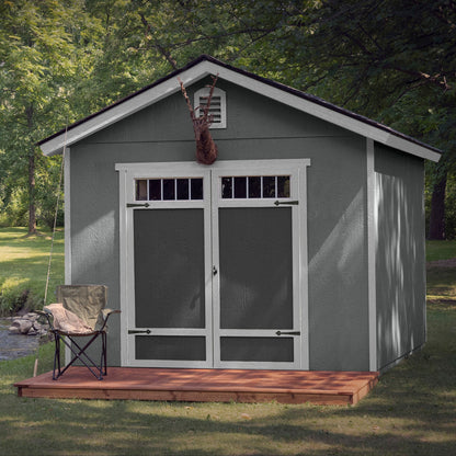 Timeless Wood Storage Shed: Durable Storage Solution