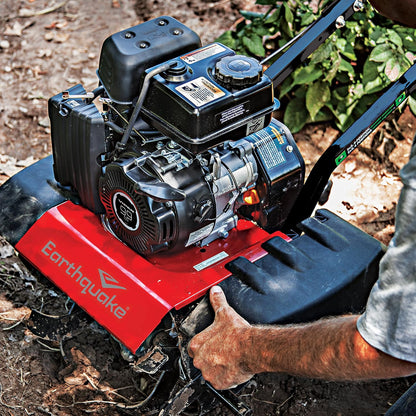 2-in-1 Tiller Cultivator with a 99cc 4-Cycle Viper Engine, 2-in-1 Front Tine Tiller and Cultivator, Removable Side Shields and Outer Tines