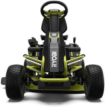 Ryobi 38 in 100Ah Electric Rear-Engine Riding Lawn Mower