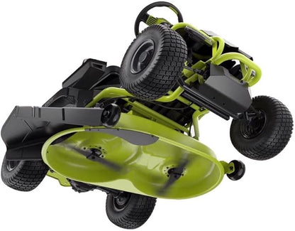Ryobi 38 in 100Ah Electric Rear-Engine Riding Lawn Mower